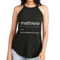 Mathlete Definition Nerd Geek Math Gifts Funny Math Women's Perfect Tri Rocker Tank