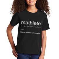 Mathlete Definition Nerd Geek Math Gifts Funny Math Kids T-Shirt