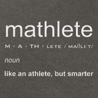 Mathlete Definition Nerd Geek Math Gifts Funny Math Cotton Canvas Backpack