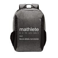 Mathlete Definition Nerd Geek Math Gifts Funny Math Vector Backpack