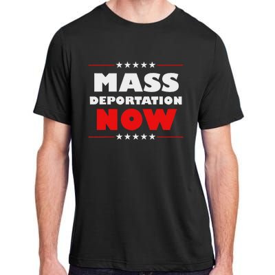 Mass Deportation Now Protest Adult ChromaSoft Performance T-Shirt