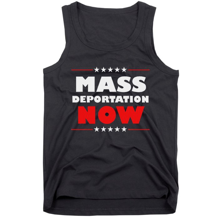 Mass Deportation Now Protest Tank Top