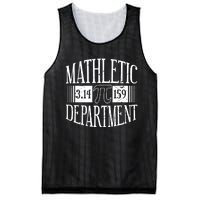 Math Departt Number Math Holiday Mathematics Funny Pi Day Gift Mesh Reversible Basketball Jersey Tank