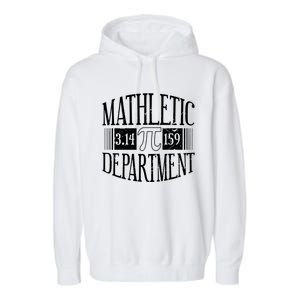 Math Departt Number Math Holiday Mathematics Funny Pi Day Gift Garment-Dyed Fleece Hoodie