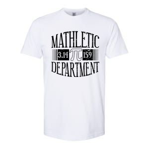 Math Departt Number Math Holiday Mathematics Funny Pi Day Gift Softstyle CVC T-Shirt