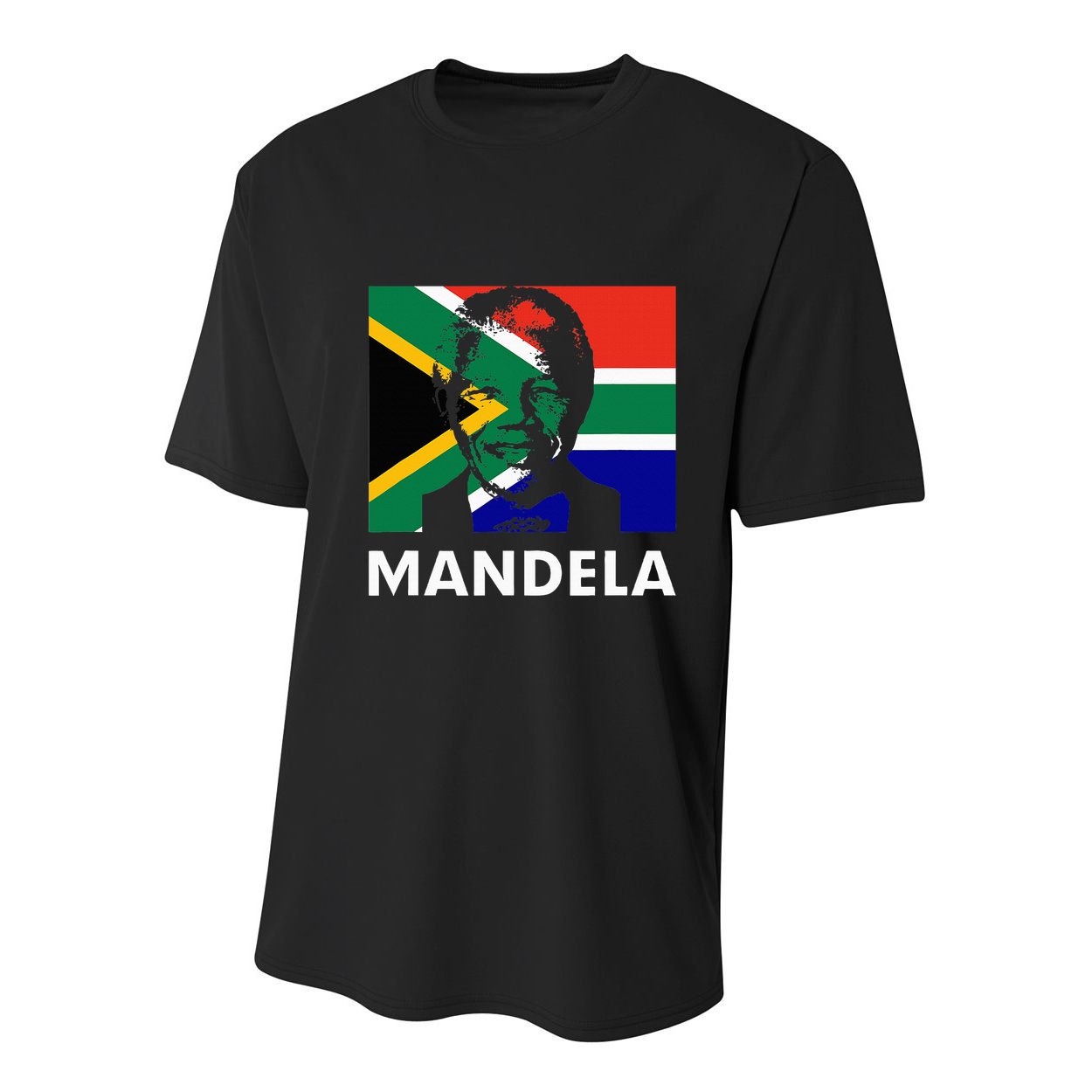 Mandela Day Nelson Mandela Design Youth Performance Sprint T-Shirt