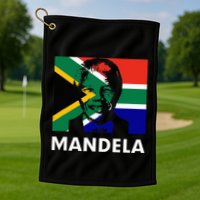 Mandela Day Nelson Mandela Design Golf Towel