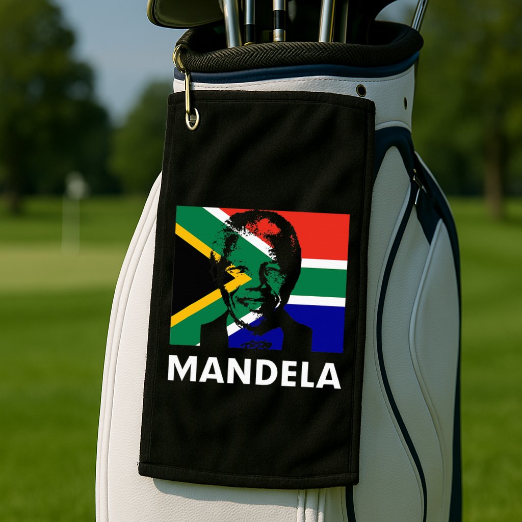Mandela Day Nelson Mandela Design Golf Towel