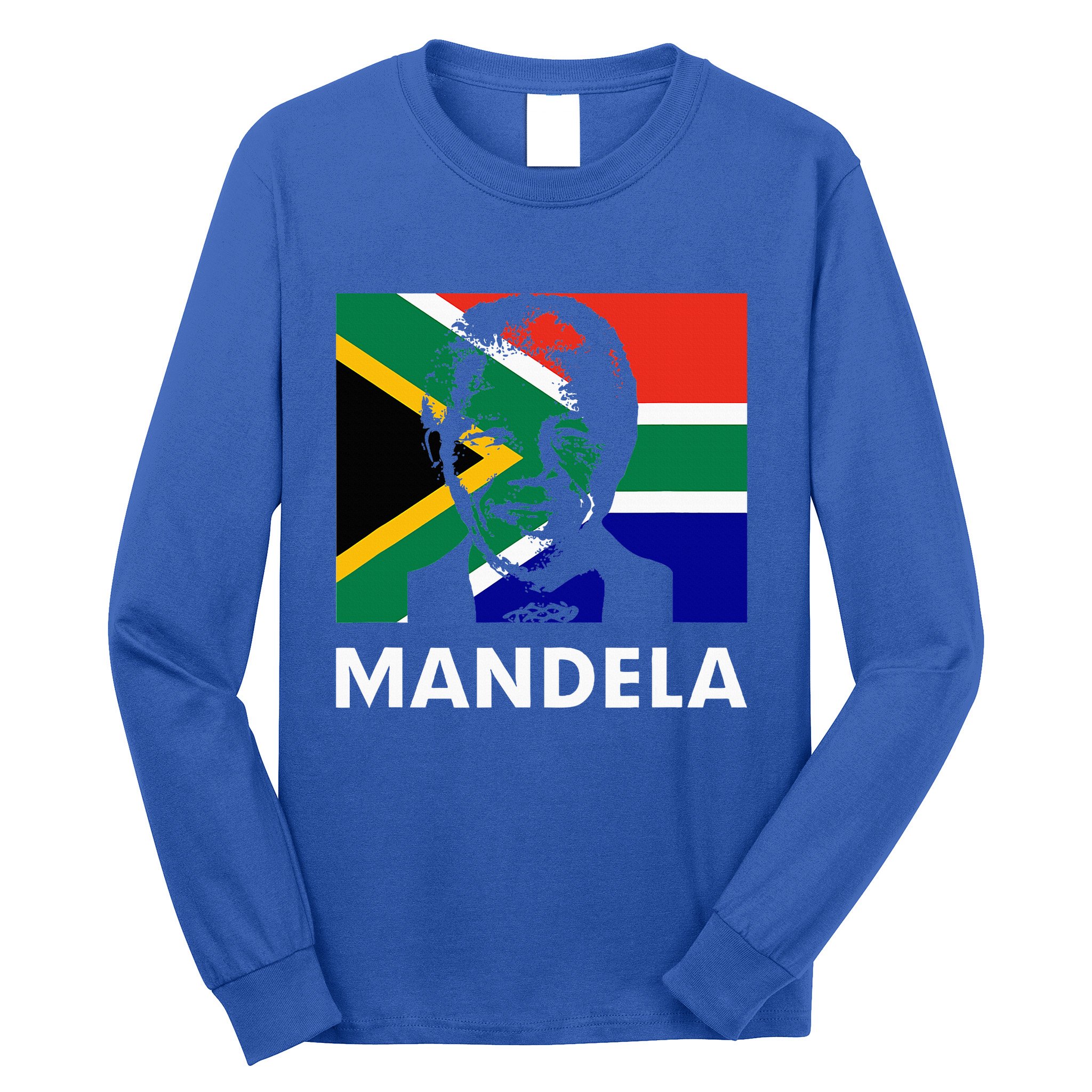 Mandela Day Nelson Mandela Design Long Sleeve Shirt