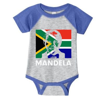 Mandela Day Nelson Mandela Design Infant Baby Jersey Bodysuit