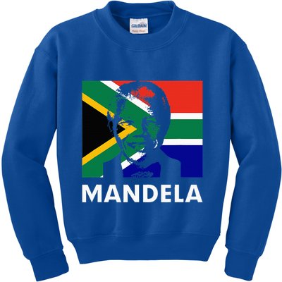 Mandela Day Nelson Mandela Design Kids Sweatshirt