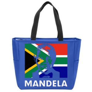 Mandela Day Nelson Mandela Design Zip Tote Bag