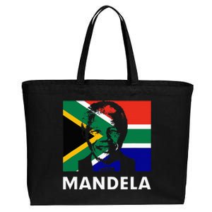 Mandela Day Nelson Mandela Design Cotton Canvas Jumbo Tote