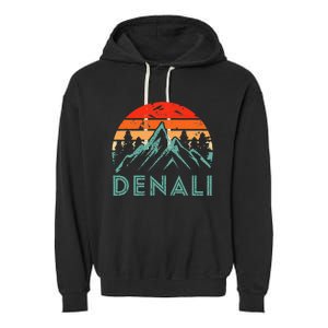 Mt. Denali National Park Alaska Denali Garment-Dyed Fleece Hoodie