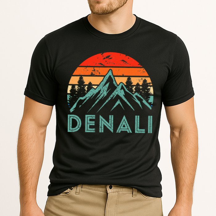 Mt. Denali National Park Alaska Denali Cooling Performance Crew T-Shirt