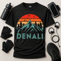 Mt. Denali National Park Alaska Denali Cooling Performance Crew T-Shirt