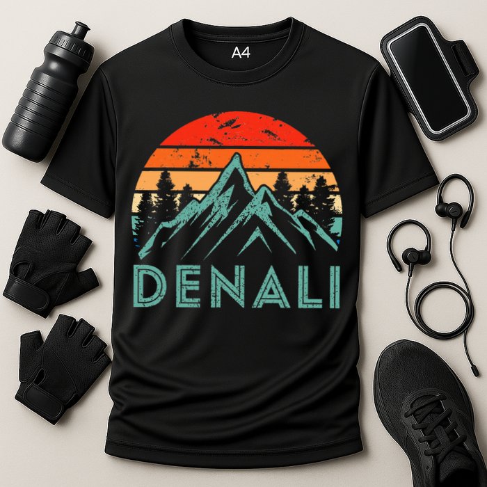 Mt. Denali National Park Alaska Denali Cooling Performance Crew T-Shirt