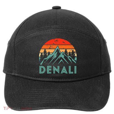 Mt. Denali National Park Alaska Denali 7-Panel Snapback Hat