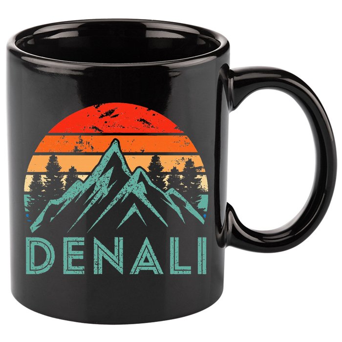 Mt. Denali National Park Alaska Denali 11oz C Handle Ceramic Mug