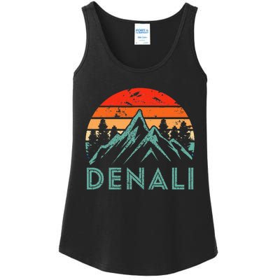 Mt. Denali National Park Alaska Denali Ladies Essential Tank