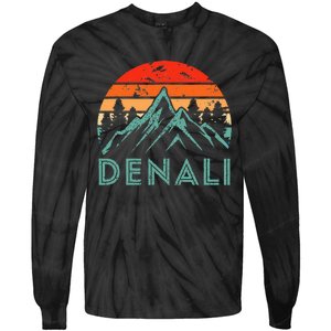 Mt. Denali National Park Alaska Denali Tie-Dye Long Sleeve Shirt