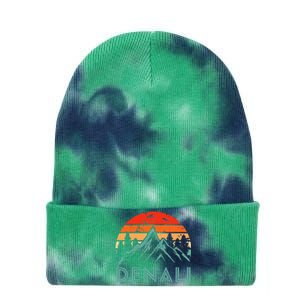 Mt. Denali National Park Alaska Denali Tie Dye 12in Knit Beanie