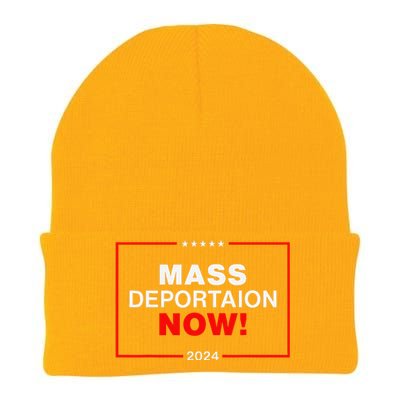 Mass Deportation Now 2024 Knit Cap Winter Beanie