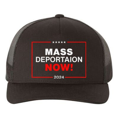 Mass Deportation Now 2024 Yupoong Adult 5-Panel Trucker Hat