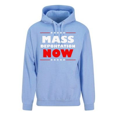 Mass Deportation Now Protest Unisex Surf Hoodie