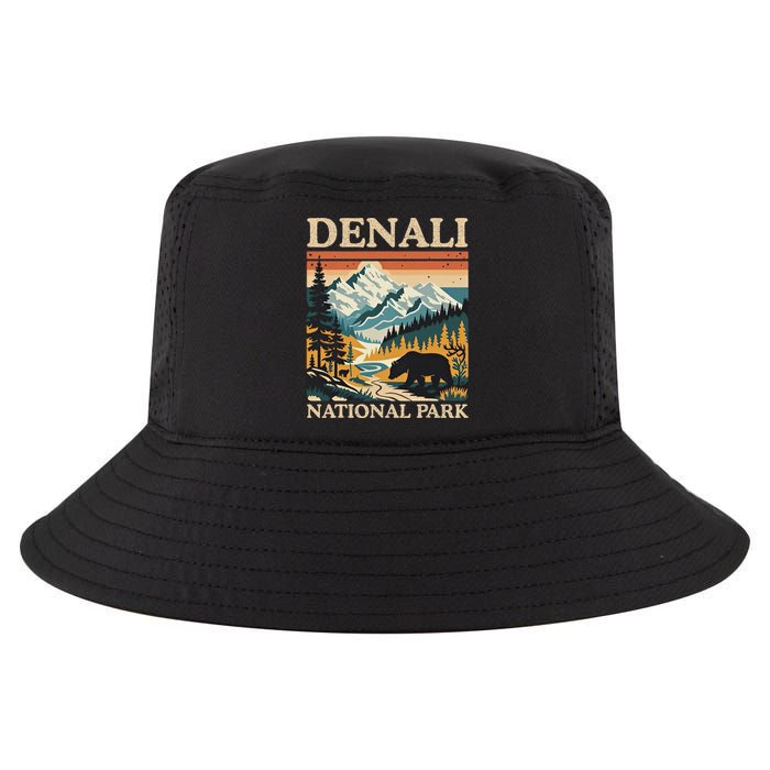 Mount Denali National Park Cool Comfort Performance Bucket Hat