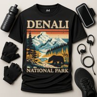 Mount Denali National Park Cooling Performance Crew T-Shirt