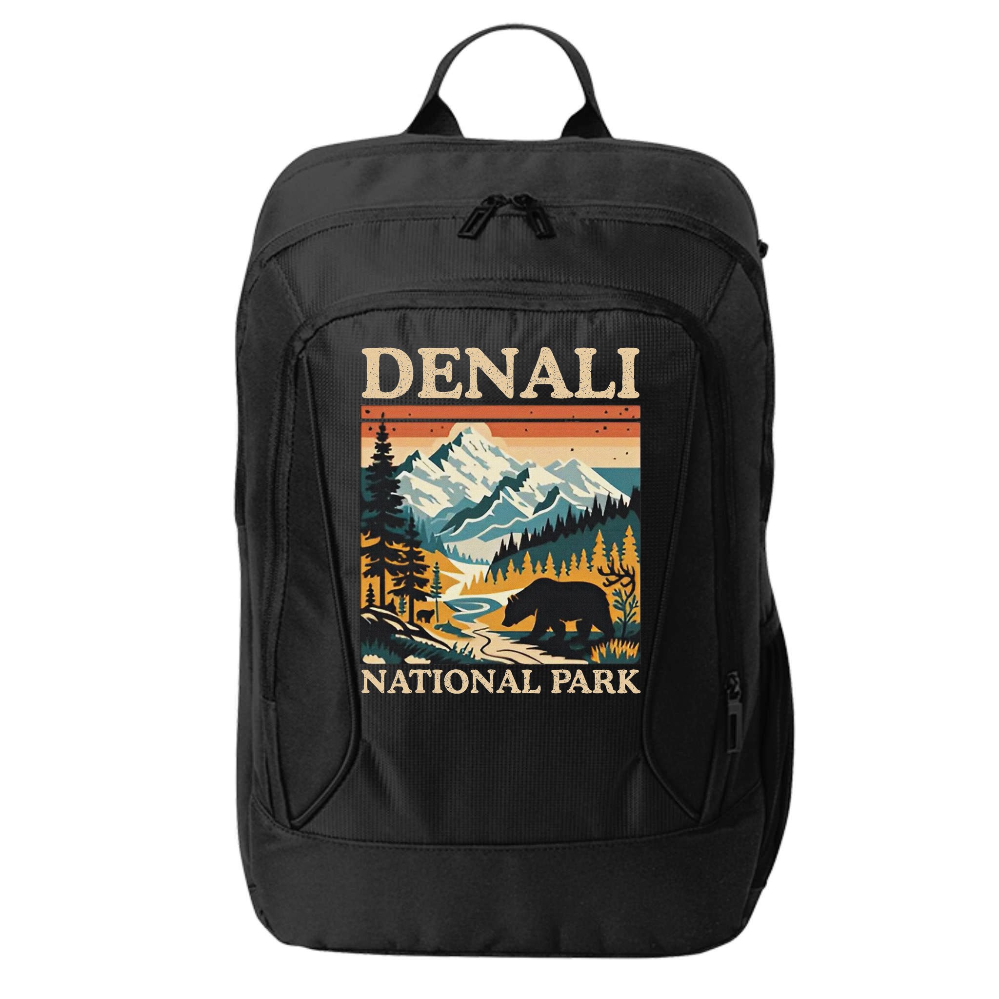 Mount Denali National Park City Backpack