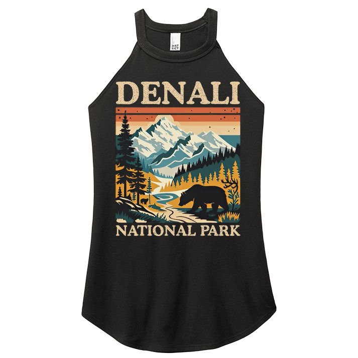Mount Denali National Park Women's Perfect Tri Rocker Tank