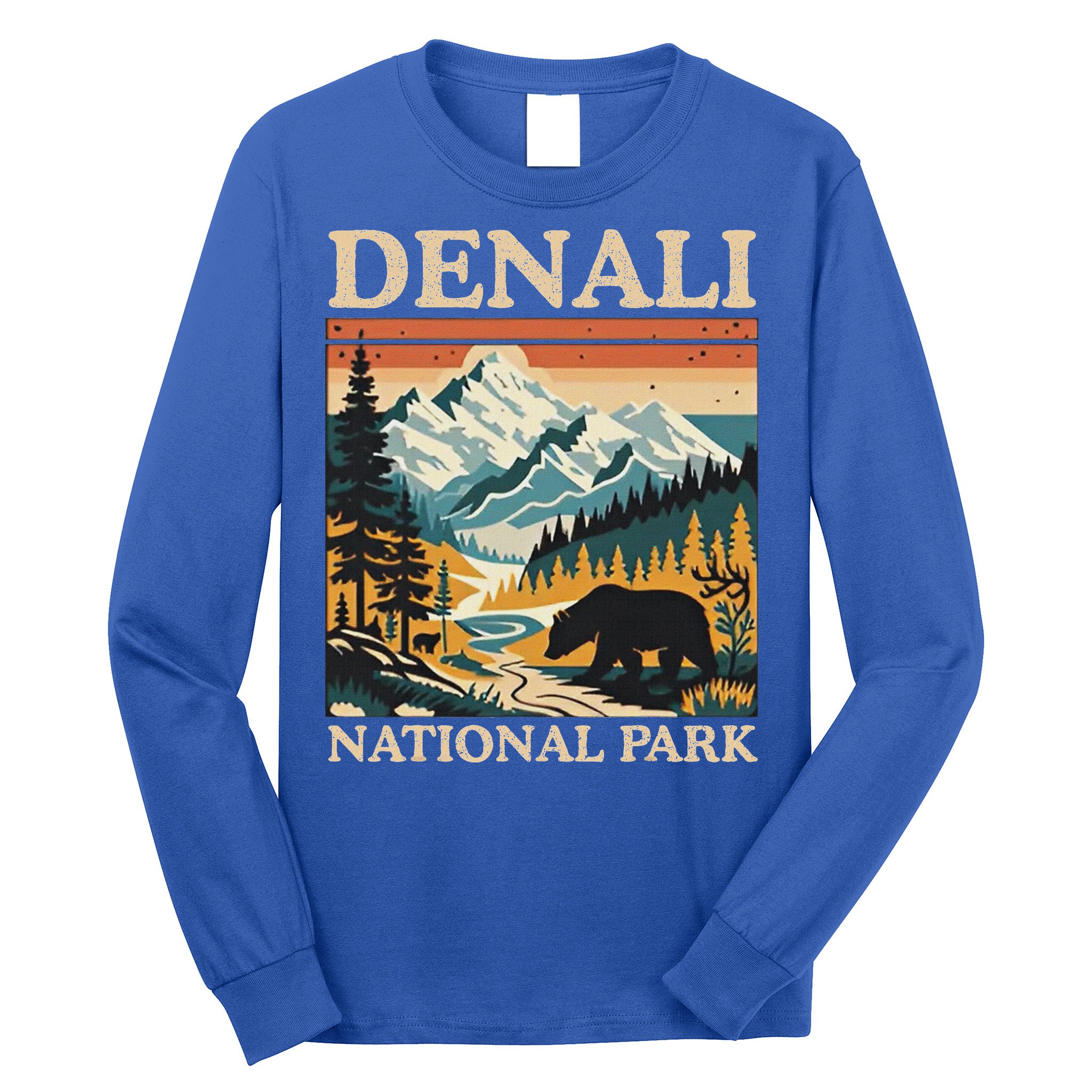 Mount Denali National Park Long Sleeve Shirt