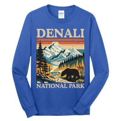 Mount Denali National Park Tall Long Sleeve T-Shirt