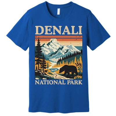 Mount Denali National Park Premium T-Shirt