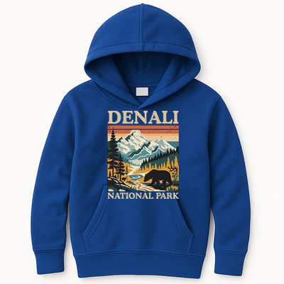 Mount Denali National Park Kids Hoodie