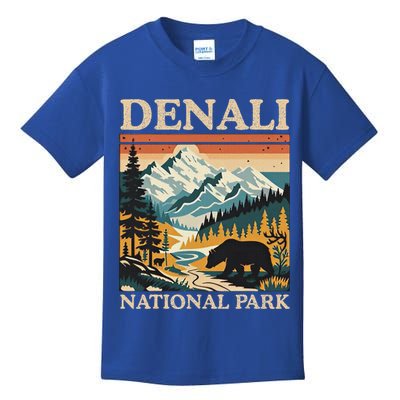 Mount Denali National Park Kids T-Shirt