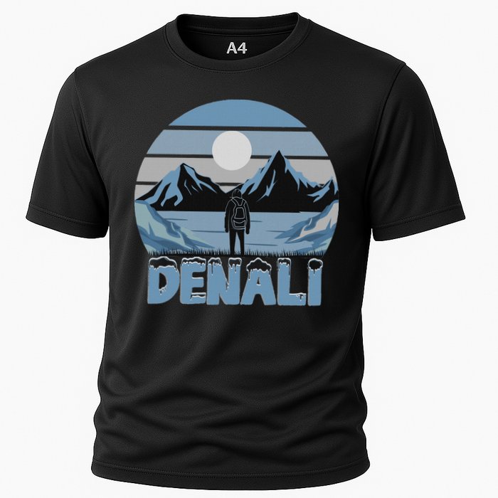 Mt. Denali National Park Alaska Mountain Cooling Performance Crew T-Shirt