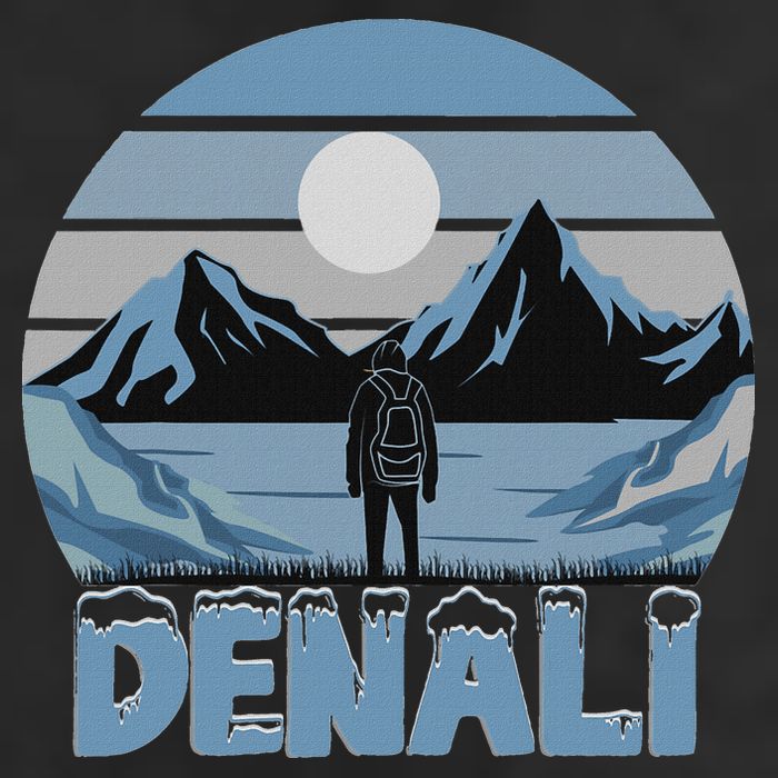 Mt. Denali National Park Alaska Mountain Adult Drive Performance Visor