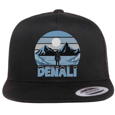 Mt. Denali National Park Alaska Mountain Flatbill Hat