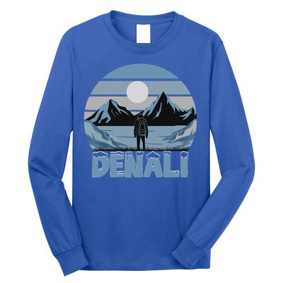 Mt. Denali National Park Alaska Mountain Long Sleeve Shirt