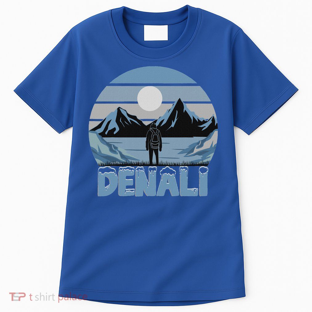 Mt. Denali National Park Alaska Mountain Tall T-Shirt