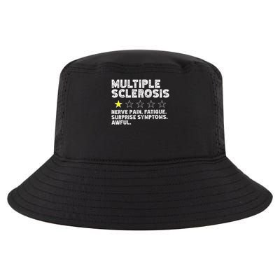 MS Do Not Recommend Funny Multiple Sclerosis Humor Awareness Cool Comfort Performance Bucket Hat