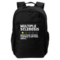 MS Do Not Recommend Funny Multiple Sclerosis Humor Awareness Backpack