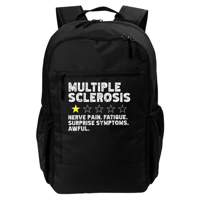 MS Do Not Recommend Funny Multiple Sclerosis Humor Awareness Backpack