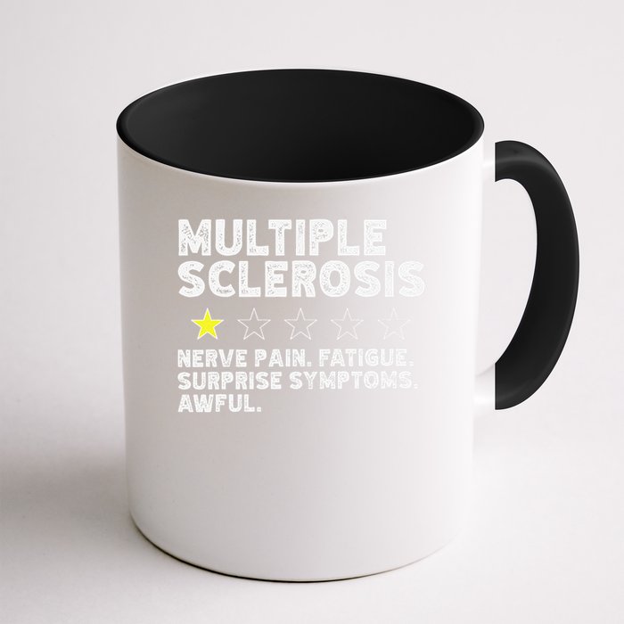 MS Do Not Recommend Funny Multiple Sclerosis Humor Awareness Mug