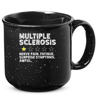 MS Do Not Recommend Funny Multiple Sclerosis Humor Awareness 15oz Campfire Ceramic Mug