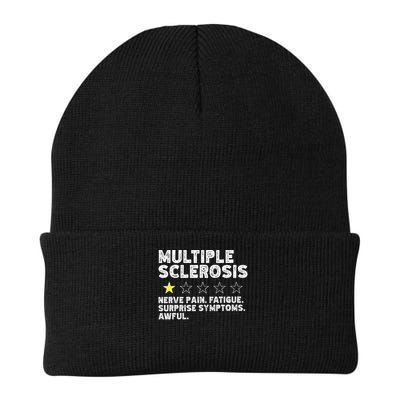 MS Do Not Recommend Funny Multiple Sclerosis Humor Awareness Beanie