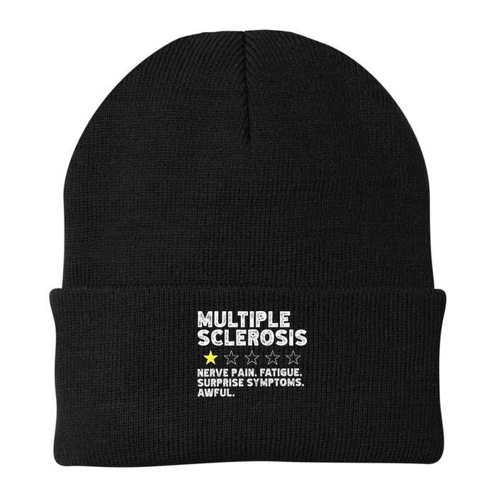 MS Do Not Recommend Funny Multiple Sclerosis Humor Awareness Beanie
